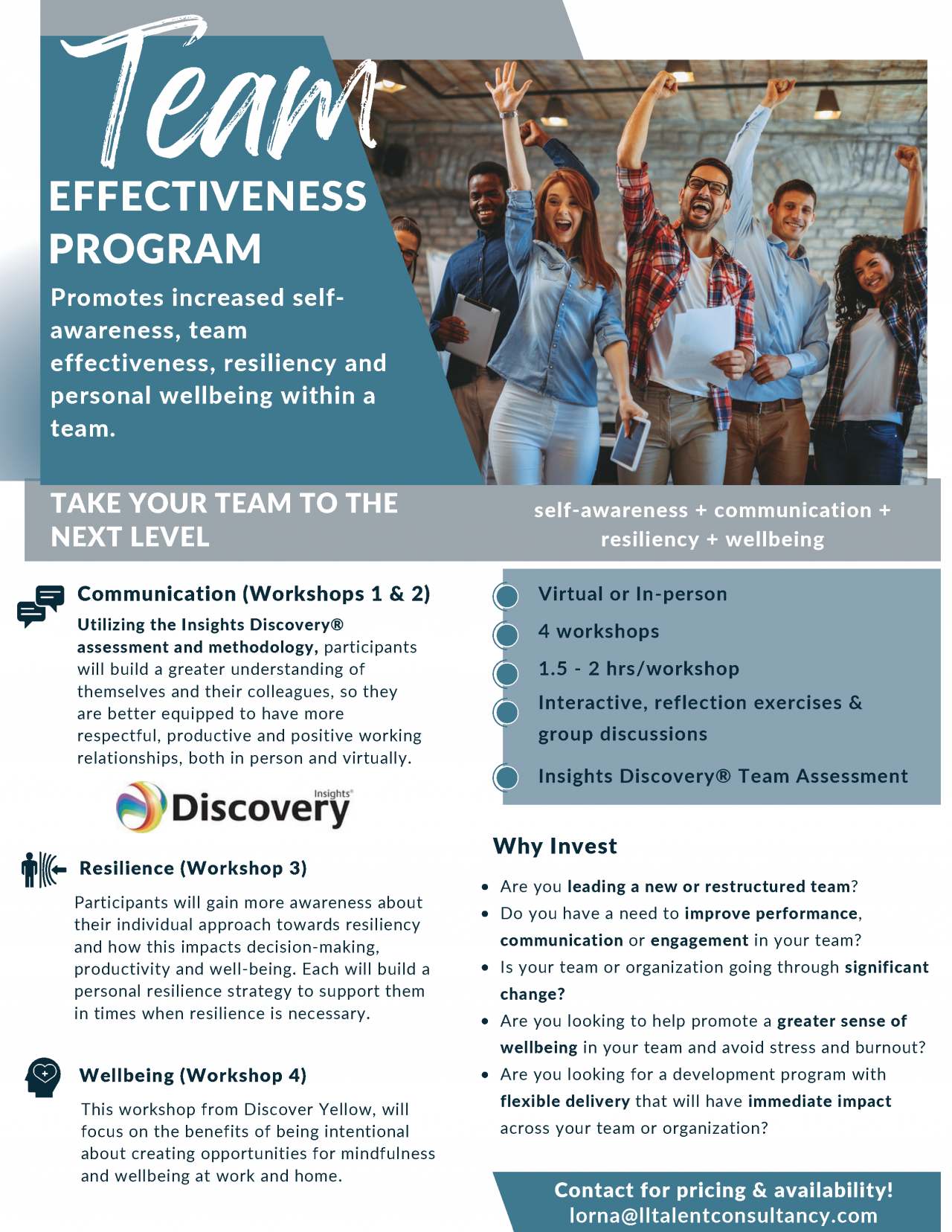 Team Effectiveness Program - Discover Yellow